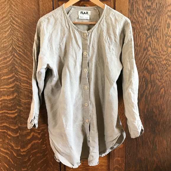 Flax linen tunic - Picture 3 of 8